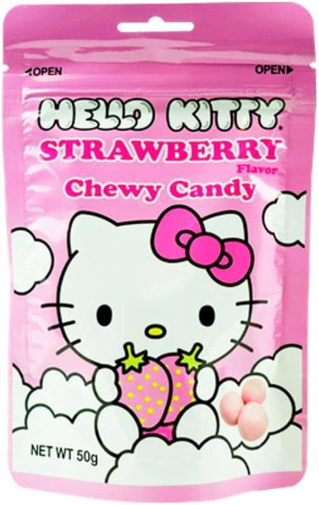 A030 H.K Strawberry Chew Candy- 1 pcs