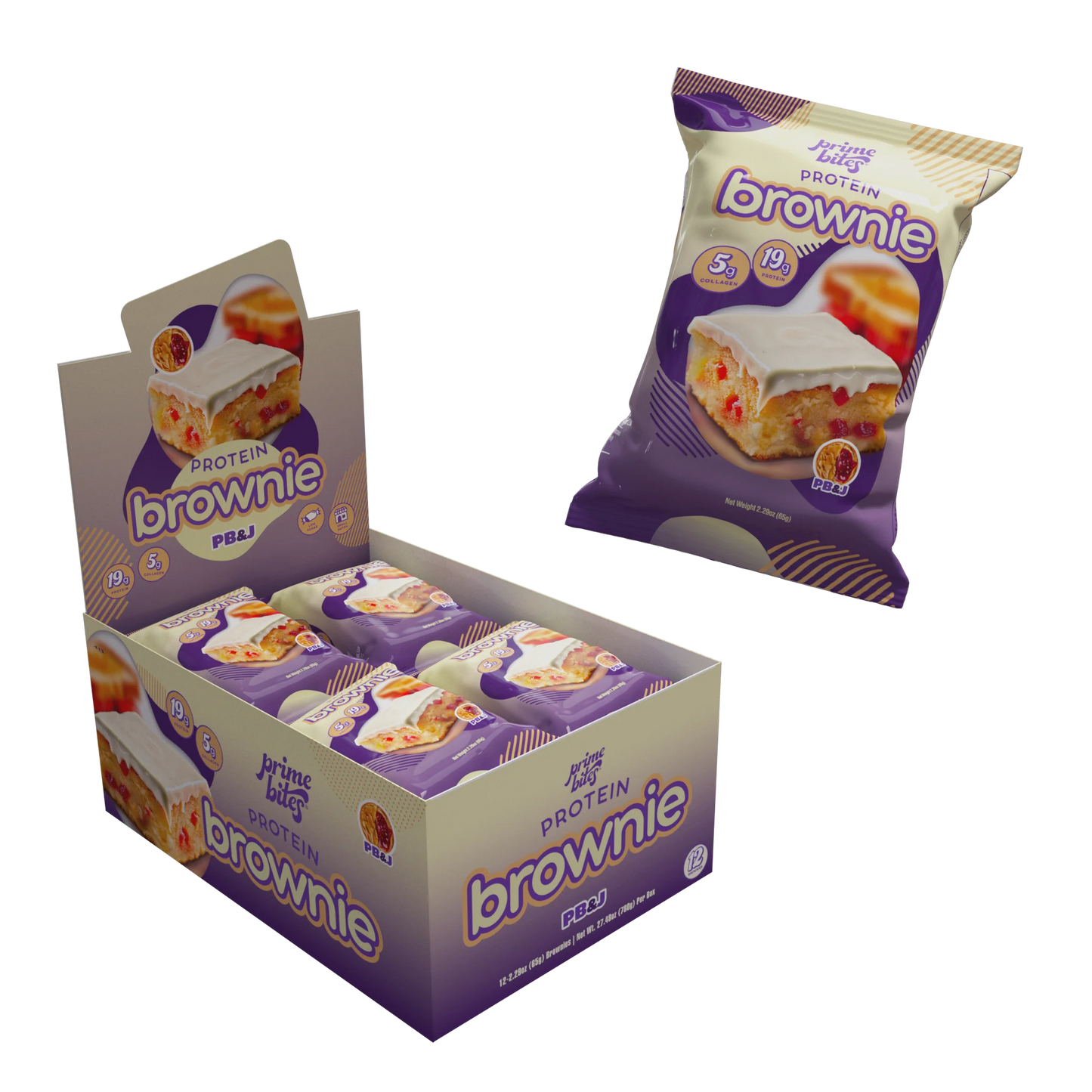 A059 BROWNIE BOX OF 12 PCS8