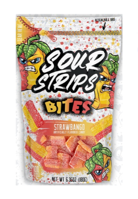 A007 Sour Strips Bite-10 pcs.