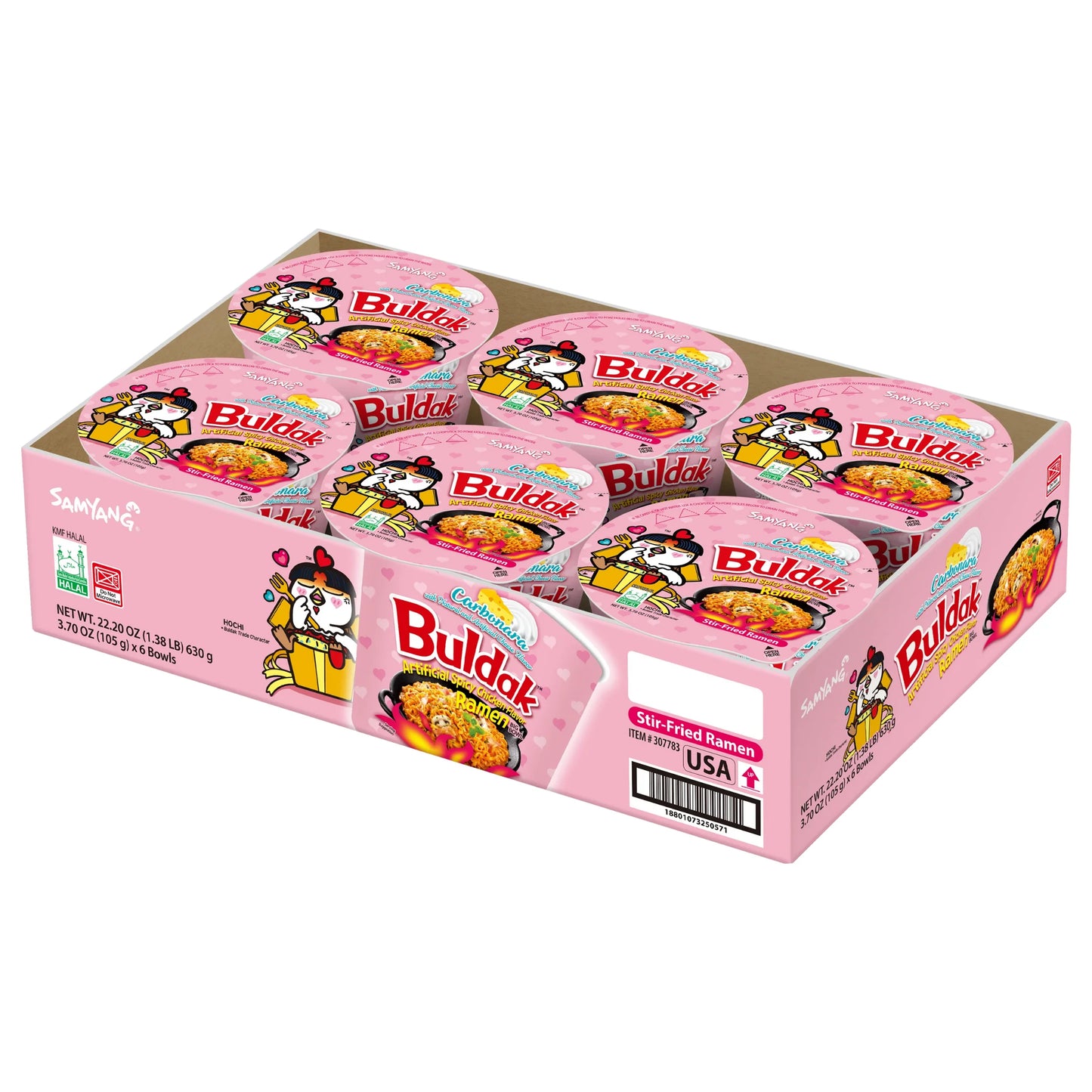 A016 Buldak Ramen-6 pcs