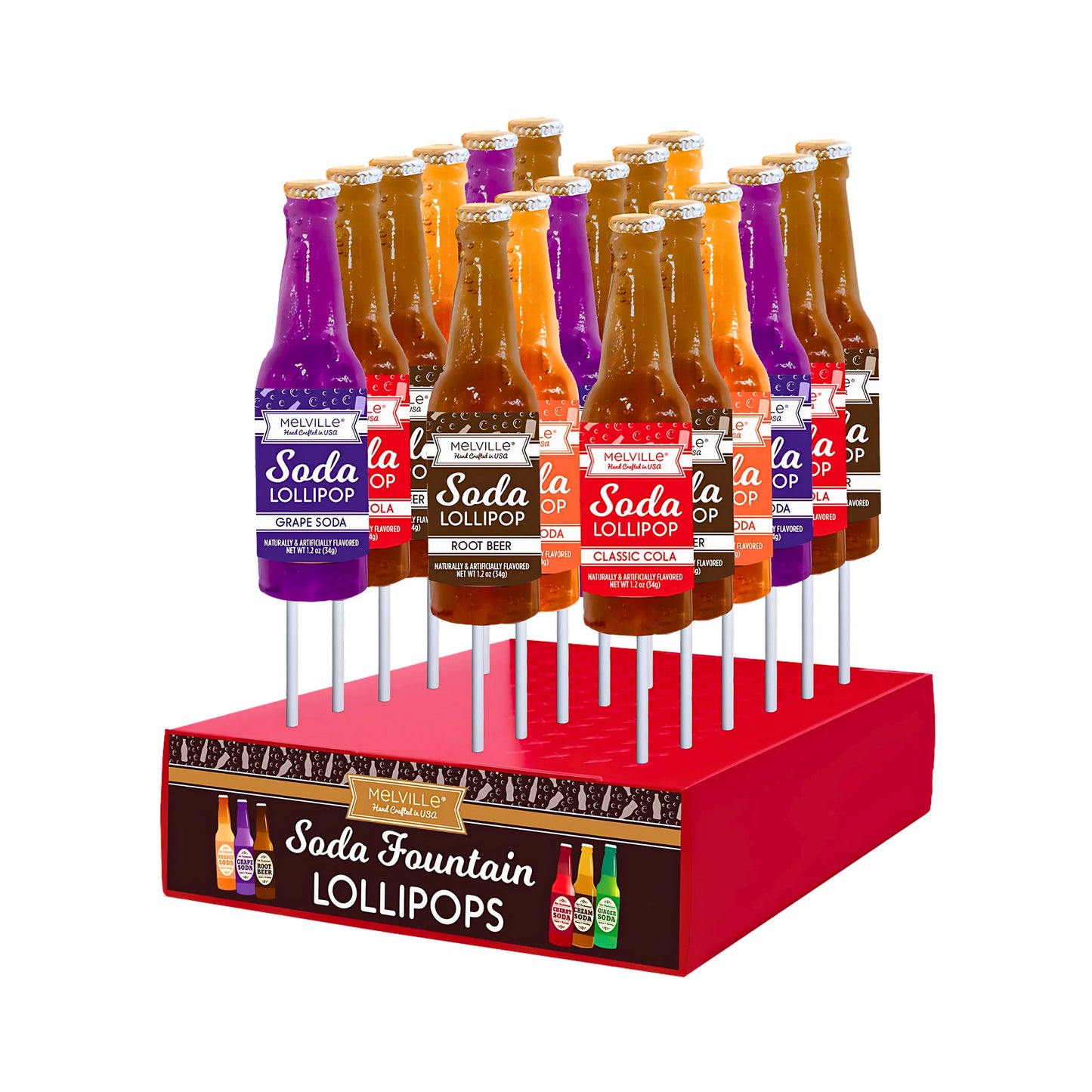MELVILLE LOLLIPOP 24PCS