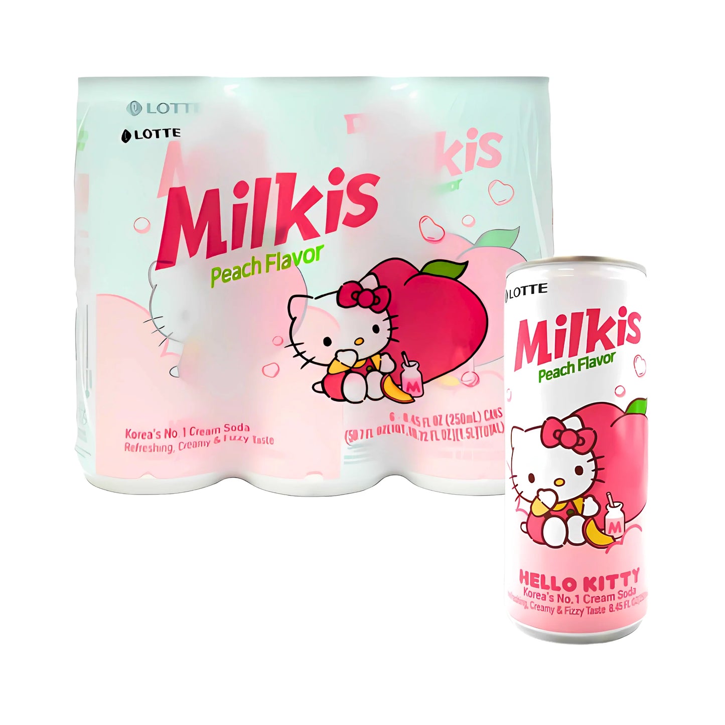 A035 Hello Kitty Milkis Drink -6 pcs