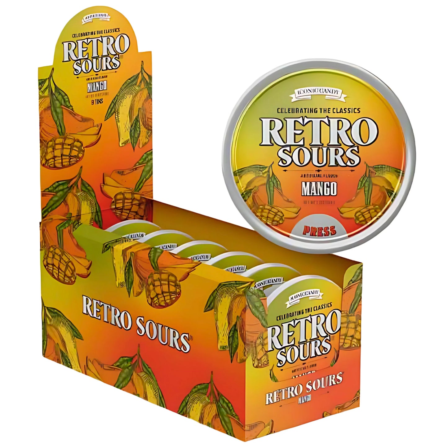 A017 RETRO SOUR -8 pcs