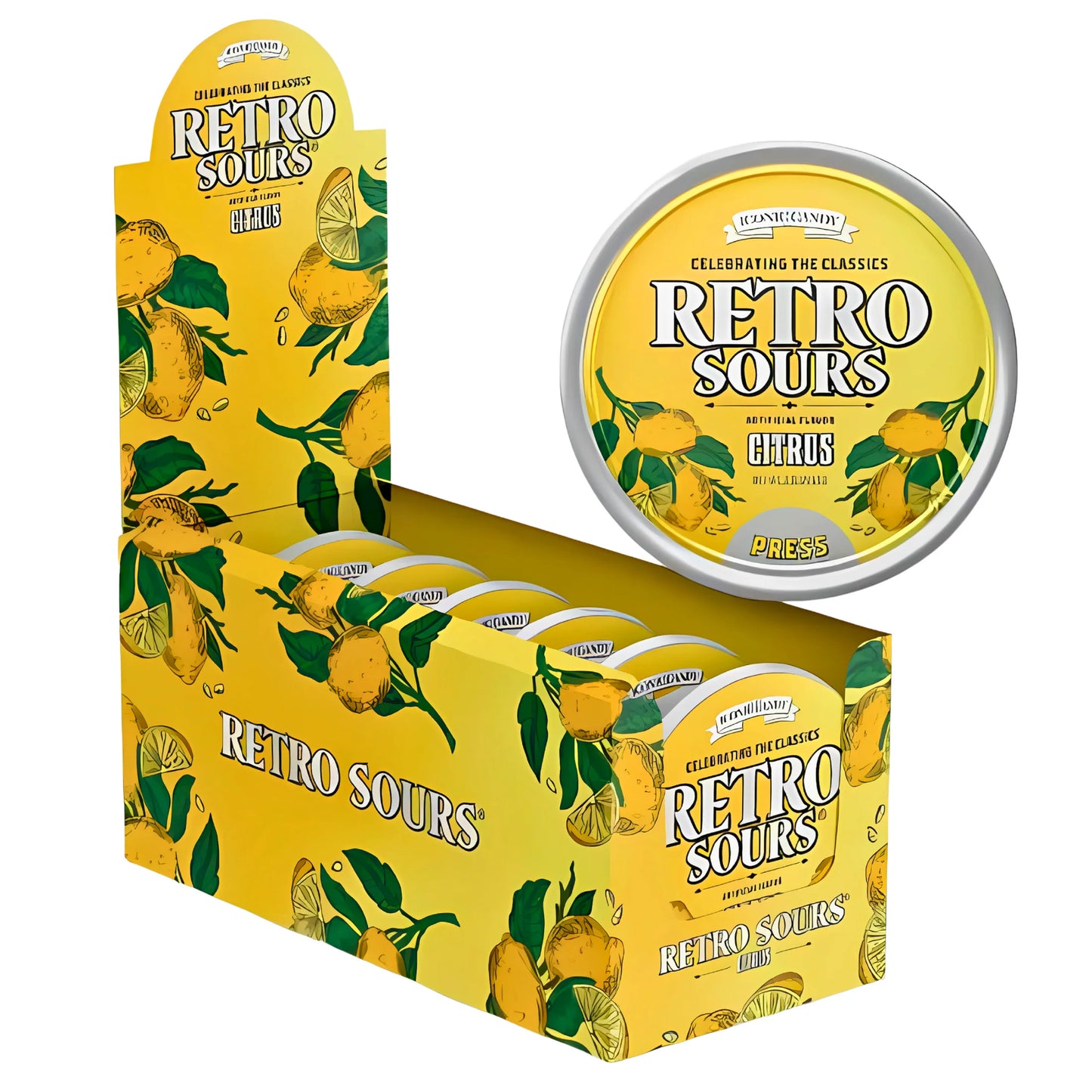 A017 RETRO SOUR -8 pcs